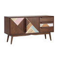 **Moderne dressoir met geavanceerd design en kleuraccenten**